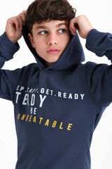 Cozy Spring Cotton Indigo Tracksuit