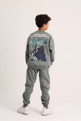 NINJA Graphs Dark Green Pajama