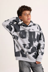 Printed Tye Dye Sweetshirt