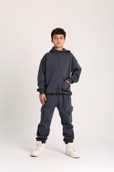 Plain Dark Blue Pocket PJ