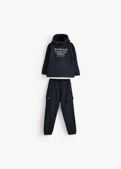 Utility Pocket Hoodie PJ - Irony