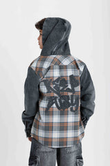 Cozy Plaid Hoodie Winter Shirt