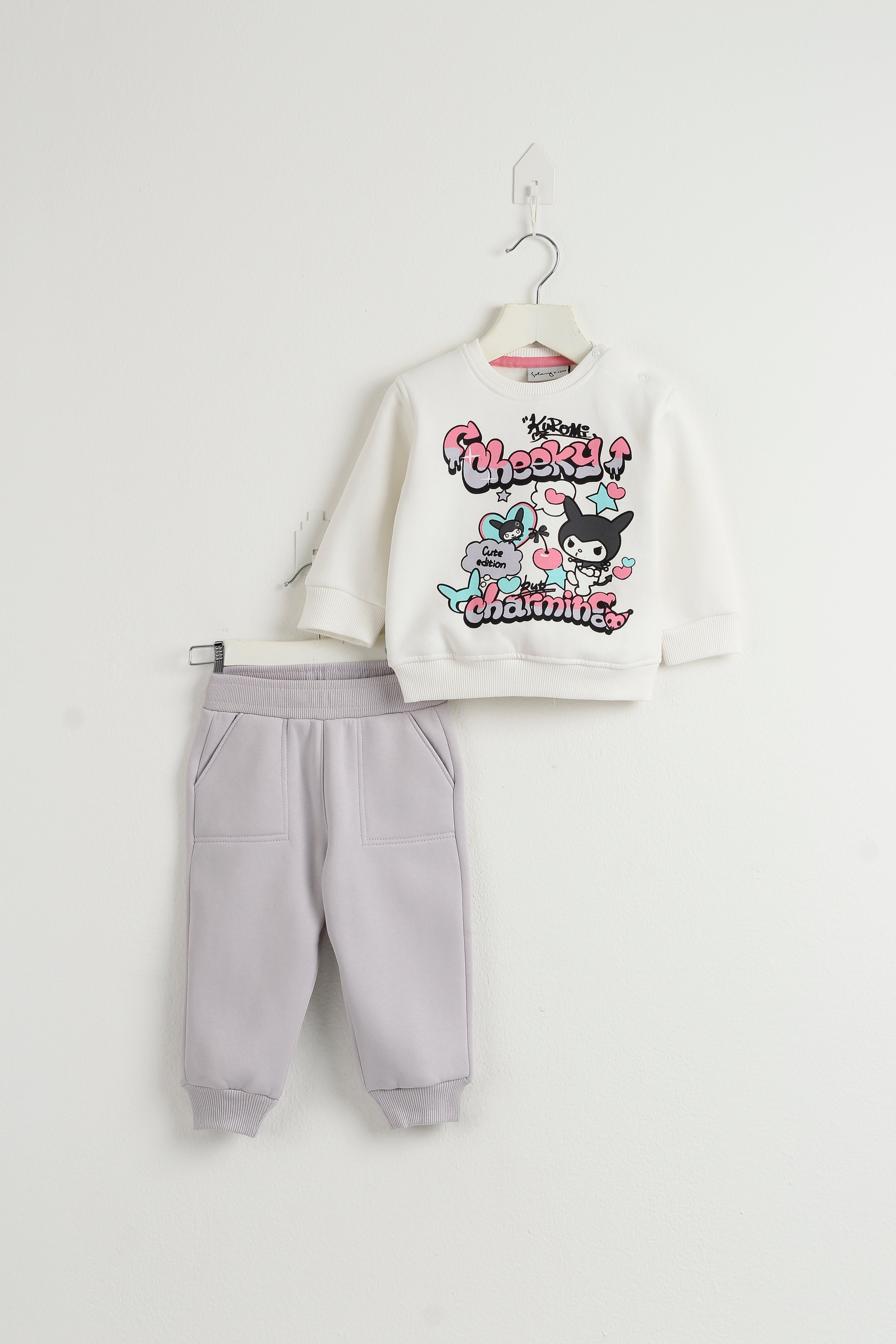 Cheeky Charminds Infant Purple Pajama