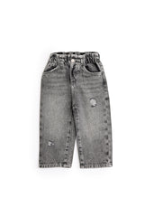 Feelin Love Baby Girl Gray Denim