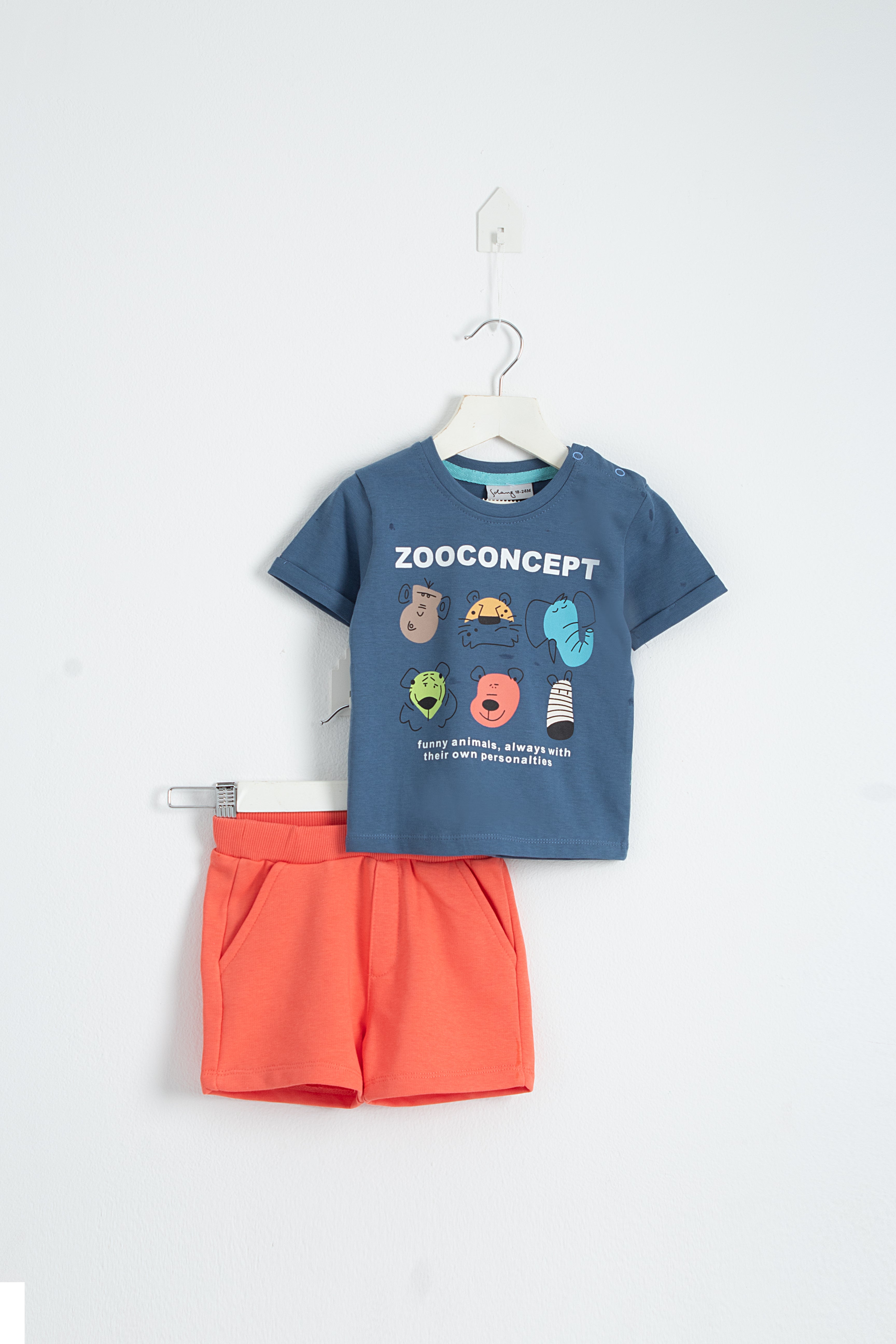 Zoo Concept Infant Set – Indigo