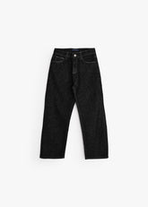 Straight-Leg Jeans - Rinse Black