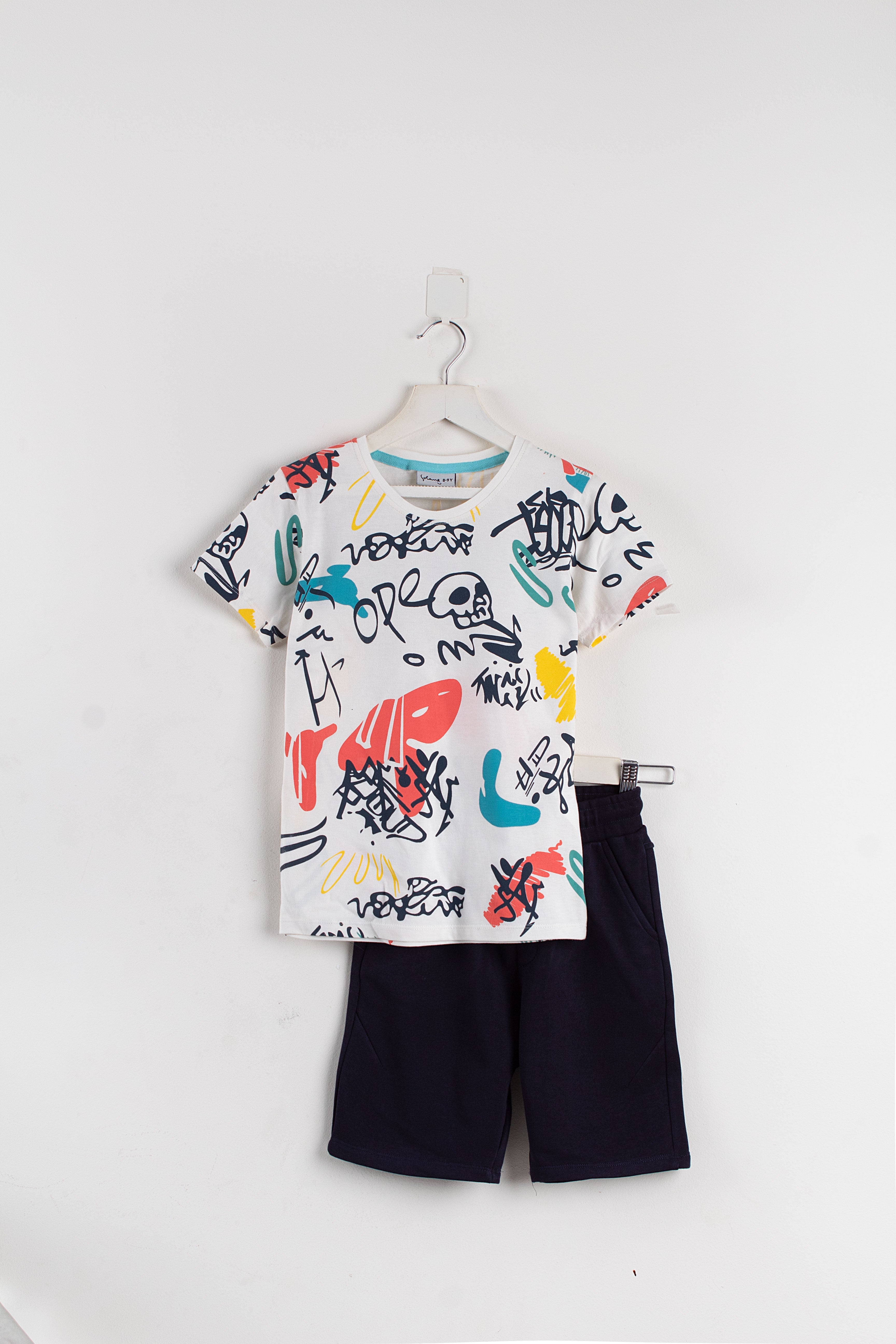 Graffiti Scribble Print Set