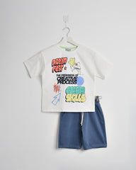 Retro Street Pop Dark Blue Set