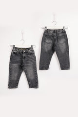 بنطلون جينز اطفالي بثلاث جيوب