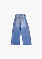 Front-Seam Wide-Leg - Jeans