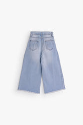 Front-Seam Wide-Leg - Icy Blue