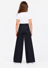 Front-Seam Wide-Leg - Rinse Blue