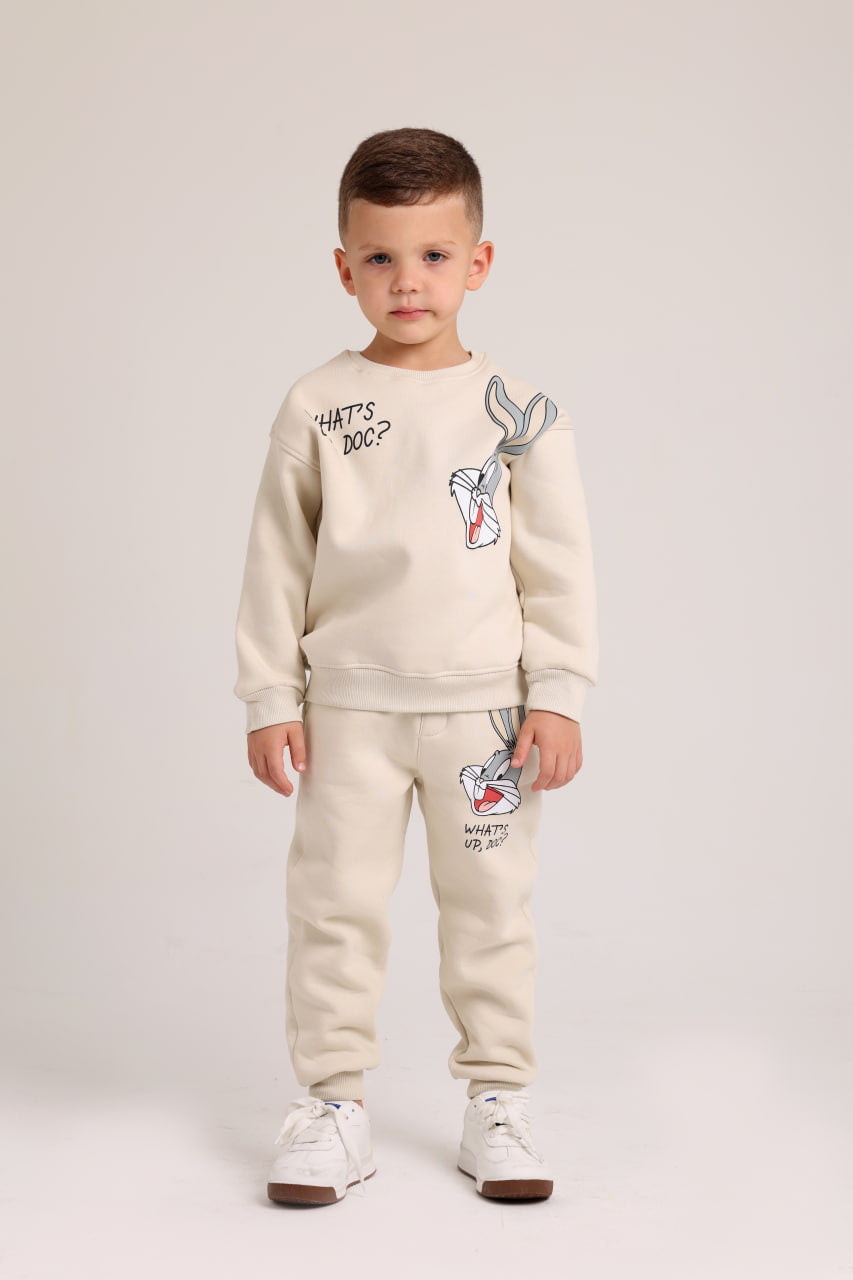 What's up DOC? Beige Pajama