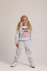 STITCH With Scarf Gray Pajamas