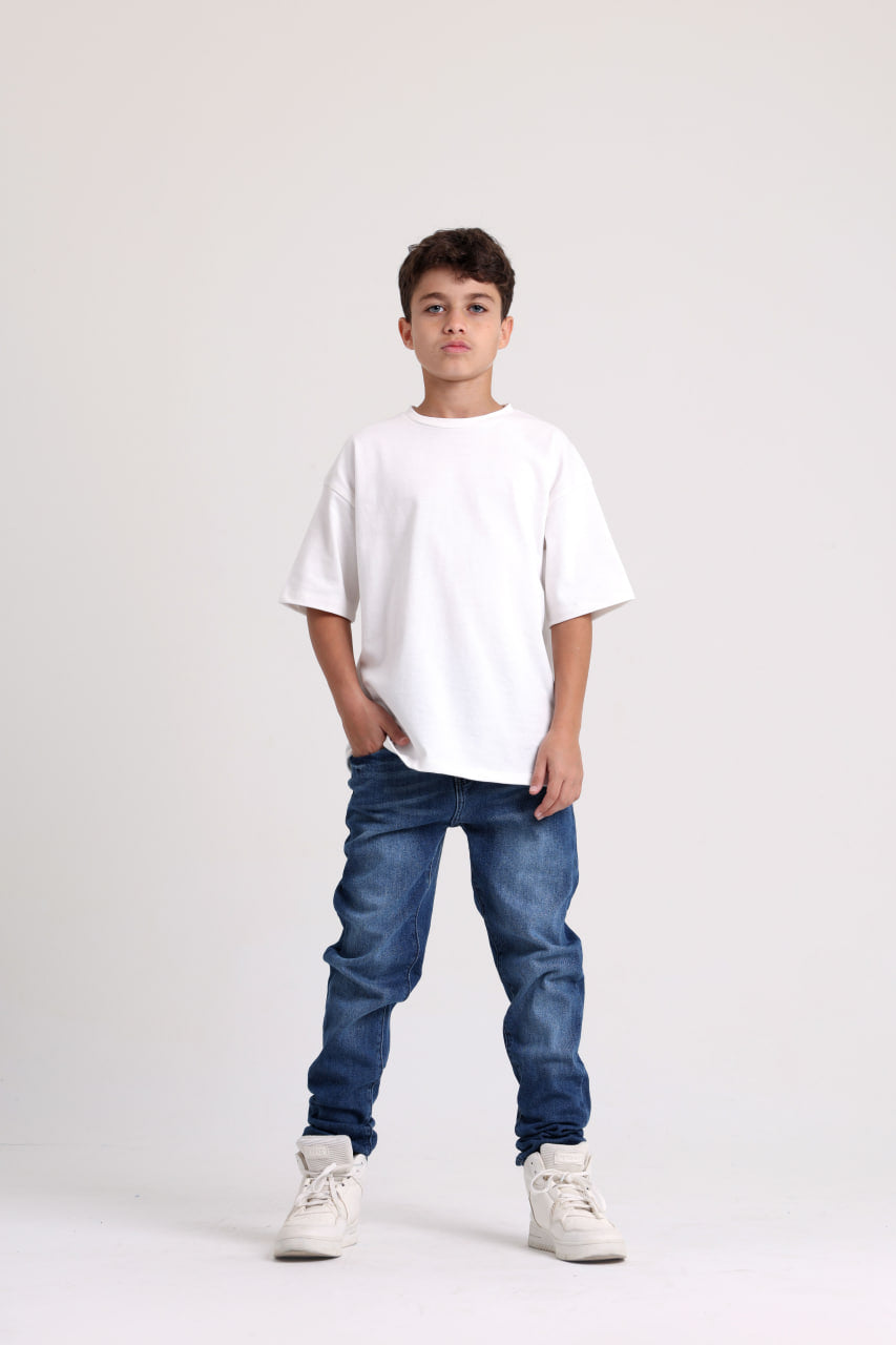 Slim Fit Boys Light Jeans