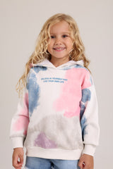 Tie Dye Colorful White Sweatshirt