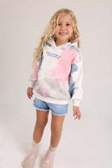 Tie Dye Colorful White Sweatshirt