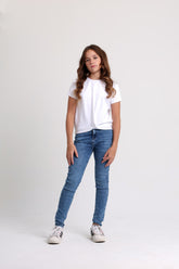 Classic Skinny Girls Light Pants