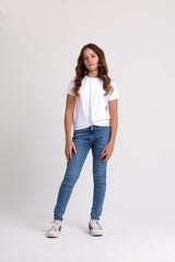 Classic Skinny Girls Light Pants