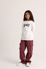 Anime Kamado White Pajama