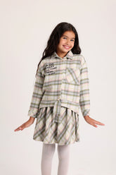 Buttom-Down Winter Gray Shirt