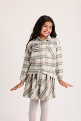 Buttom-Down Winter Gray Shirt