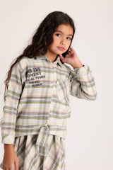 Buttom-Down Winter Gray Shirt