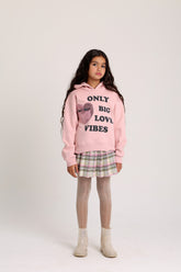 Pink Grayish Wool Skirt