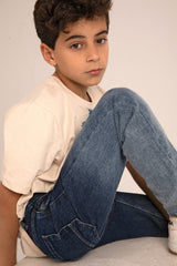 سروال جينز مظلل