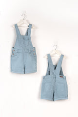 Mint Light Summer Salopette