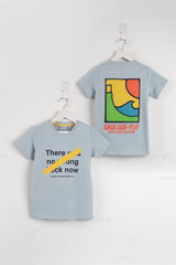 الجانب الخلفي الوجه تي شيرت