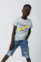 الجانب الخلفي الوجه تي شيرت