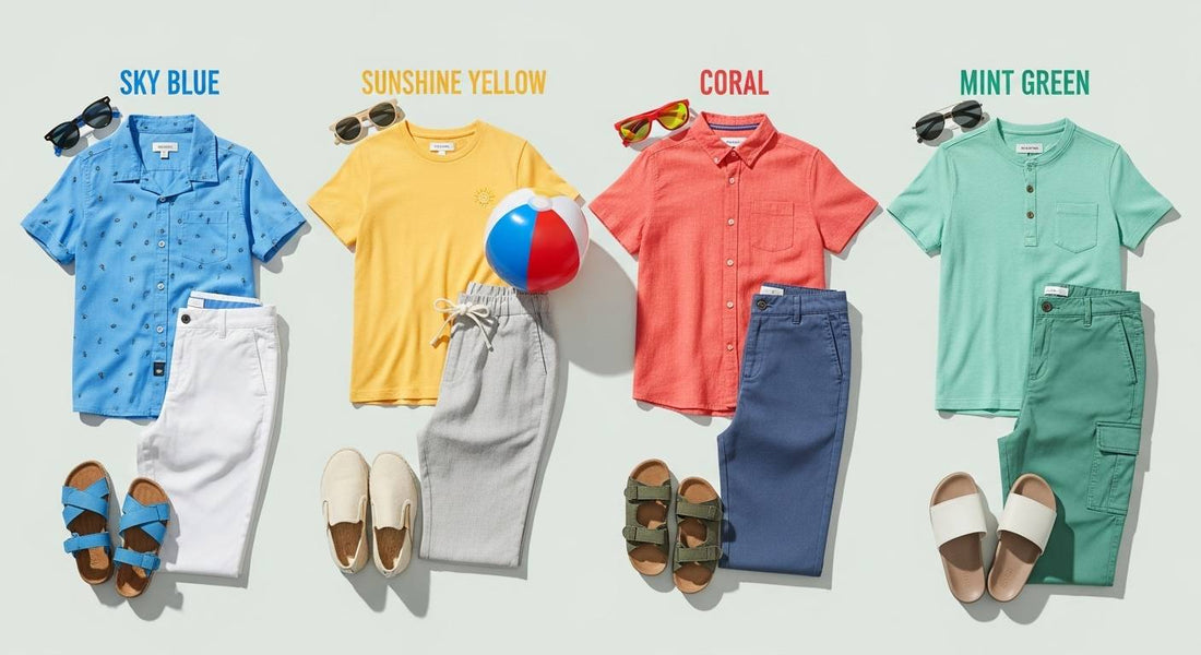 Top Boys’ Shirt and Pants Trends for Summer 2025