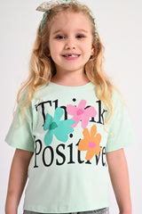 Think Positive T-shirt - Pistage