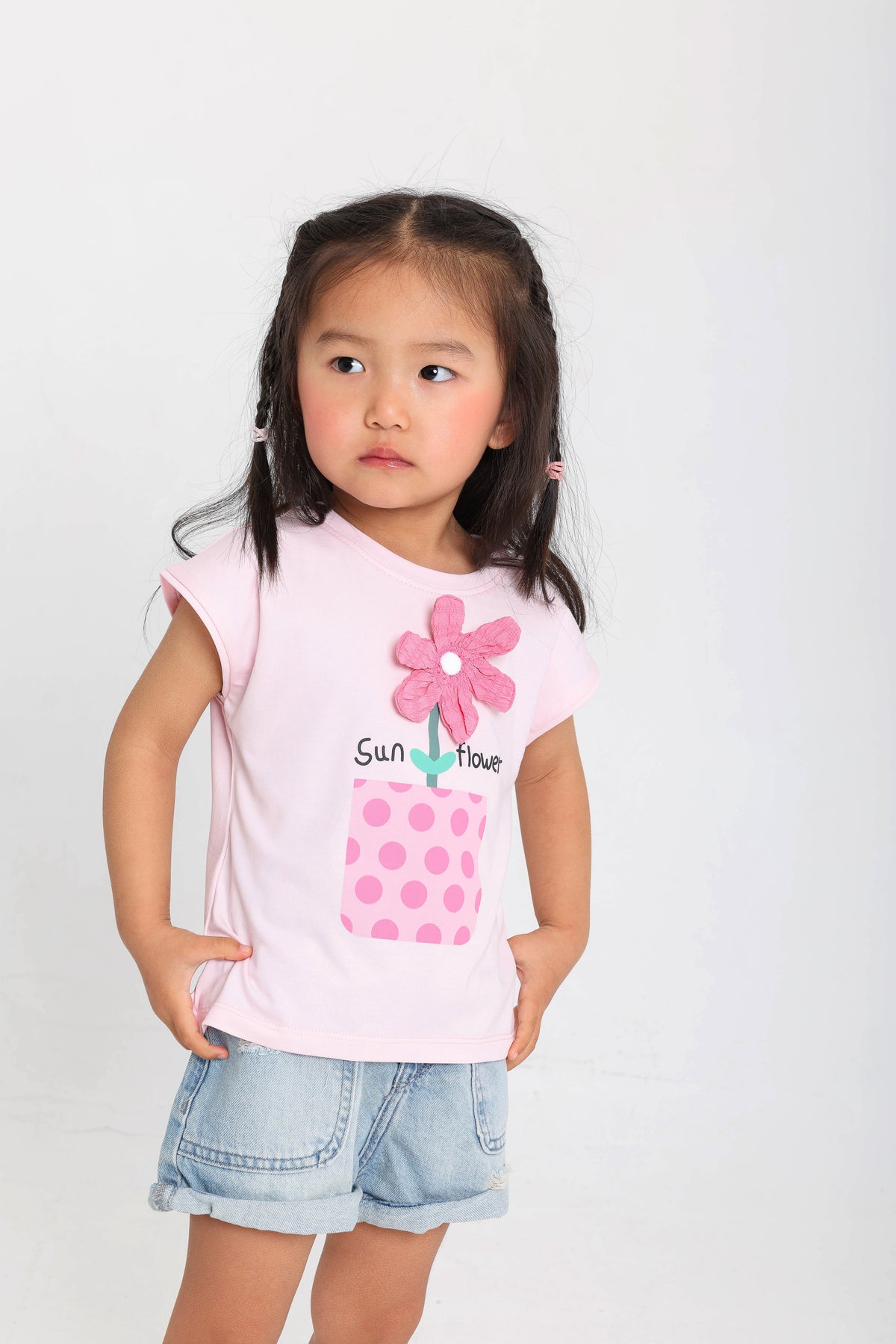 Sunflower Vase T-shirt - Purple