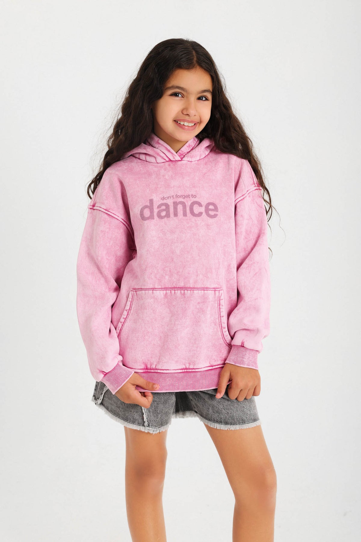 Pink Washed Dance Sweatshirt
