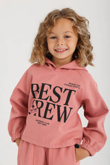 Best Crew Hoodie PJ - Pink