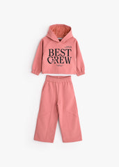 Best Crew Hoodie PJ - Pink