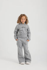 Rushed Front & Flare PJ - Gray