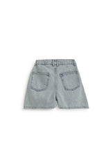Oversized Pockets Short - Jeans