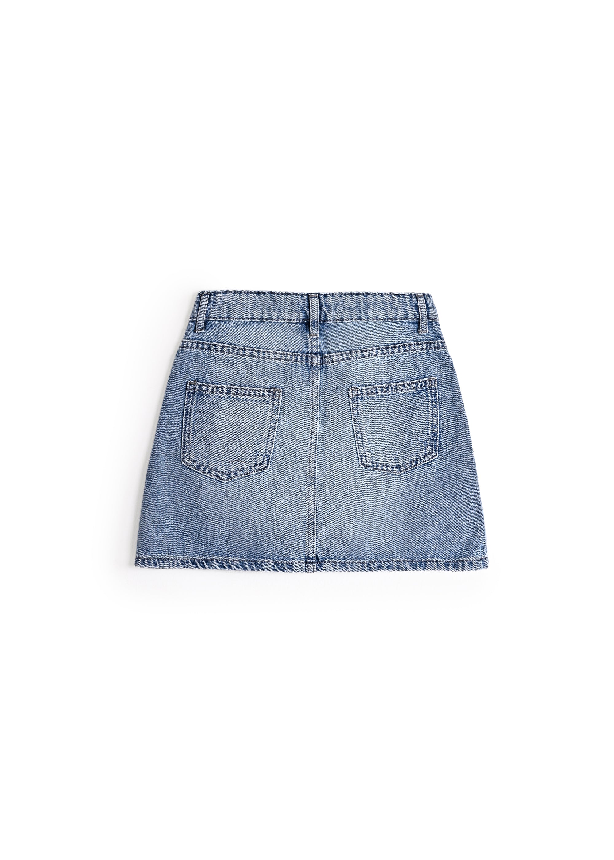 Denim Mini Skirt - Jeans