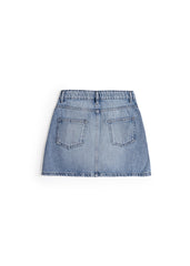 Denim Mini Skirt - Jeans