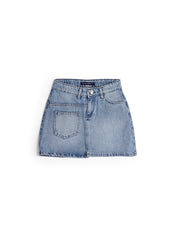 Denim Mini Skirt - Jeans