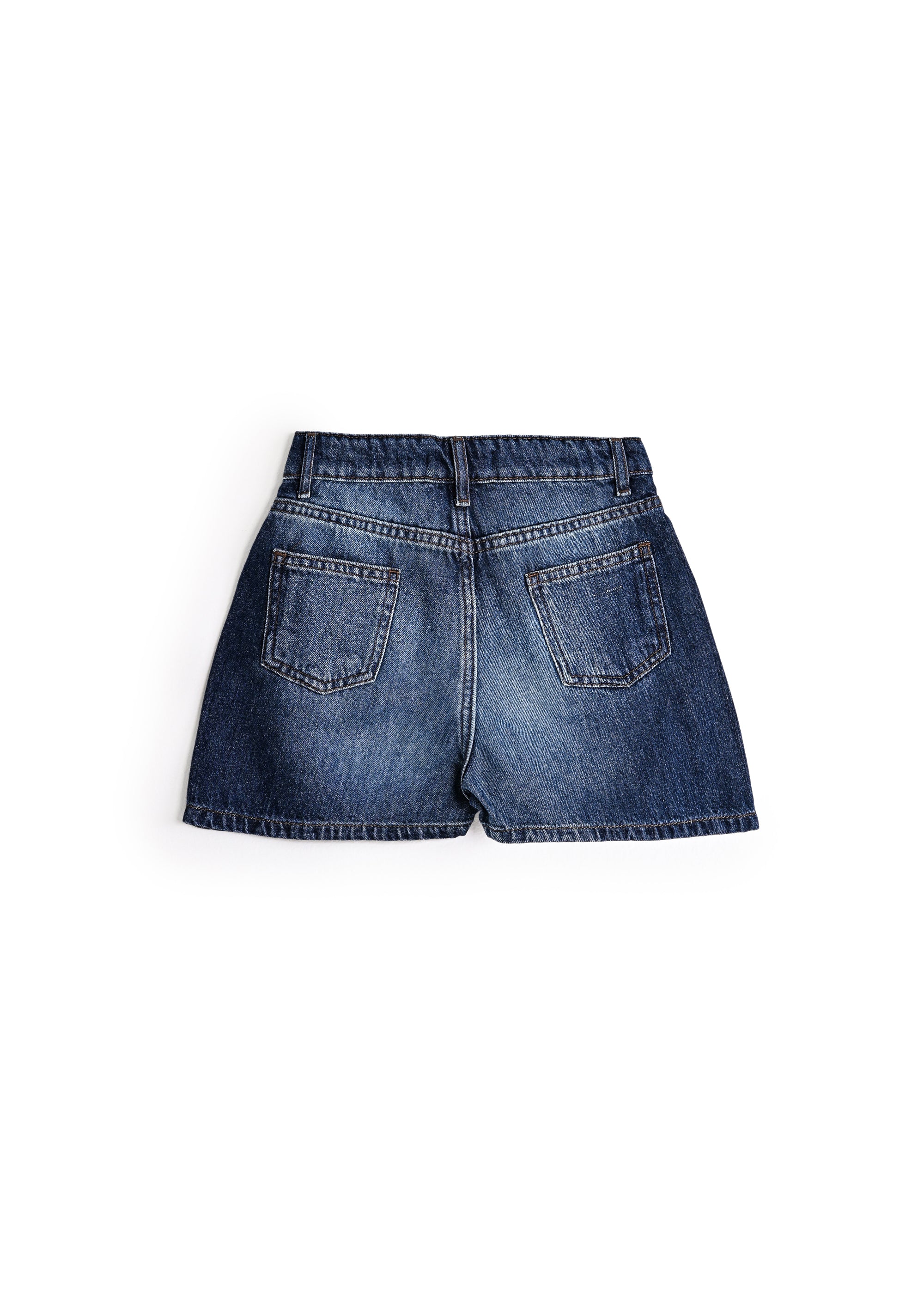 Cargo Pockets Short - Dark Denim