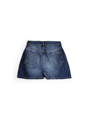 Cargo Pockets Short - Dark Denim