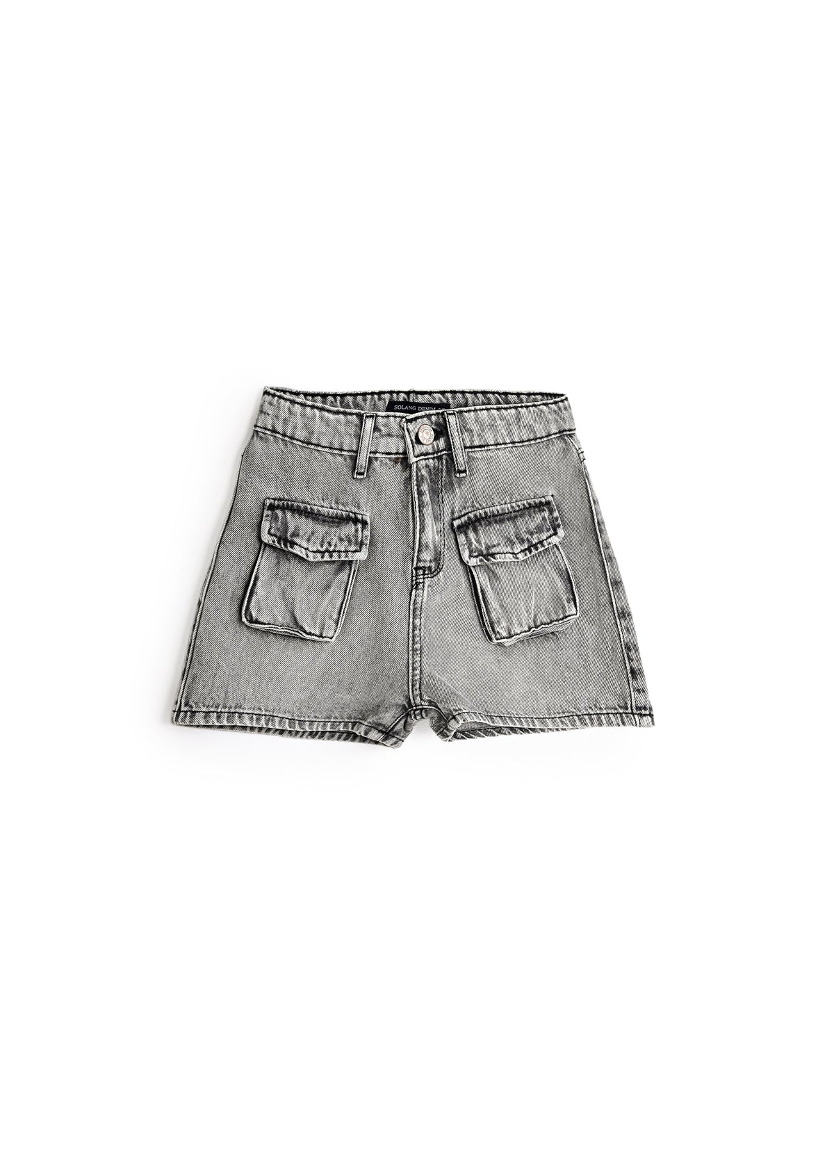 Cargo Pockets Short - Light Gray
