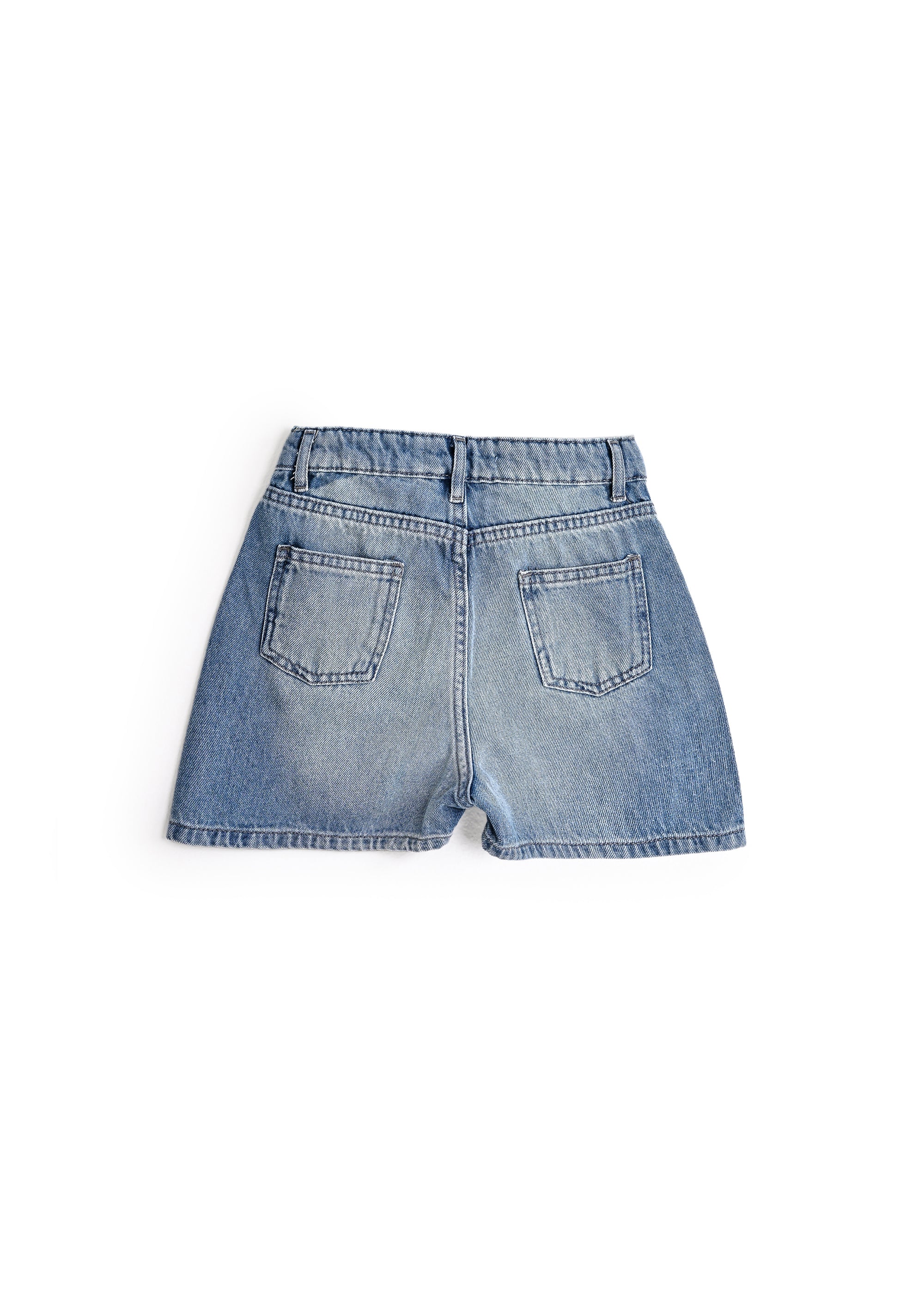 Cargo Pockets Short - Light Denim