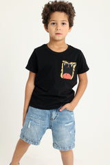 Tiger Mouth Design T-shirt