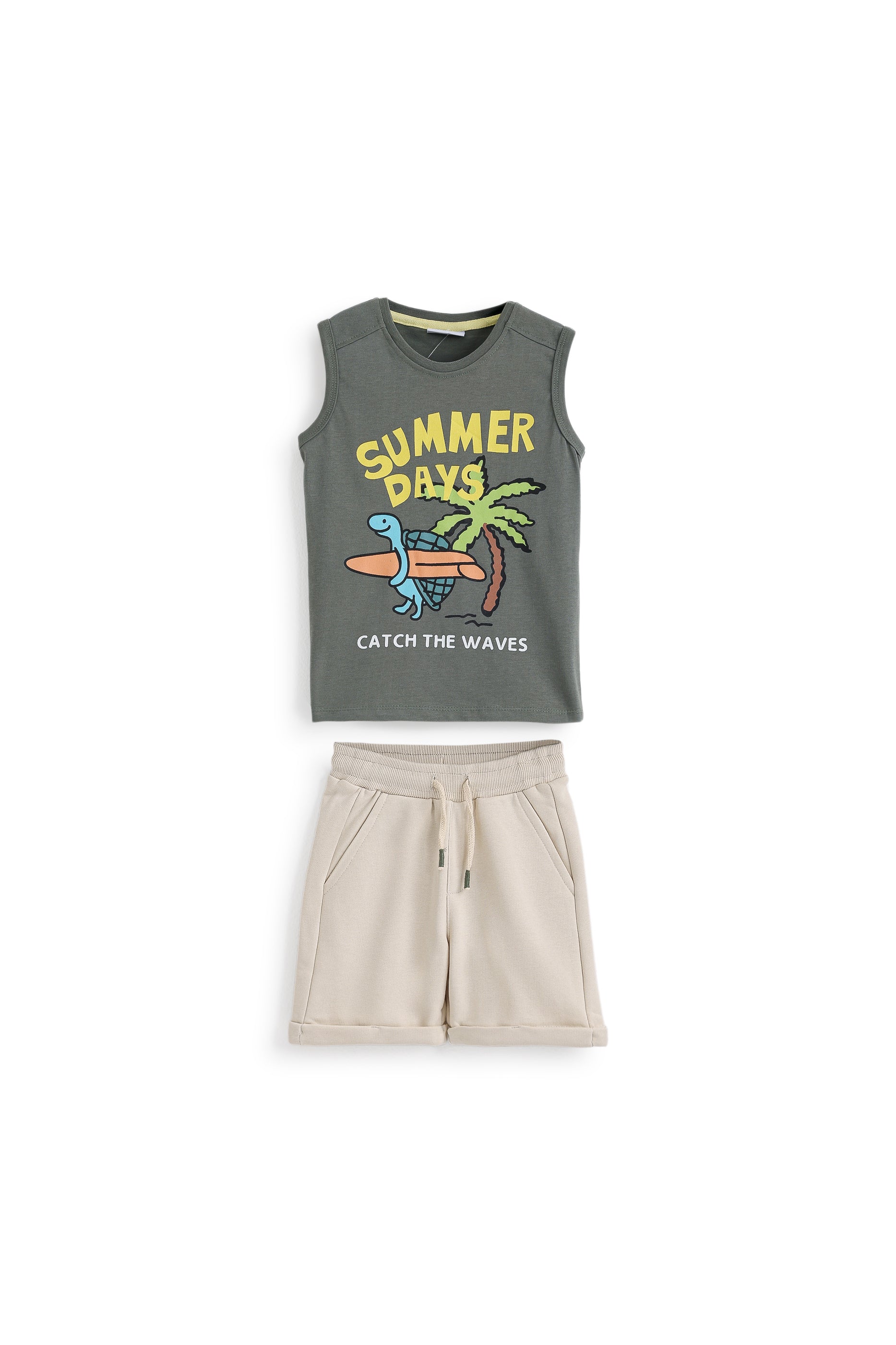 Turtle Summer Days Set - Olive