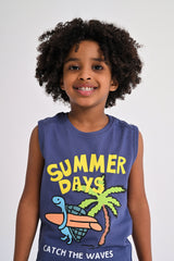 Turtle Summer Days Set - Indigo